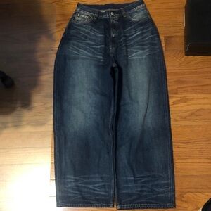 Acne Studios 2023M Dark Blue Denim Broadway